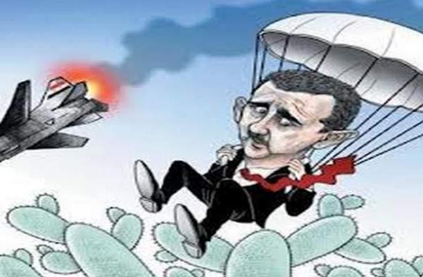 نهاية بشار الأسد